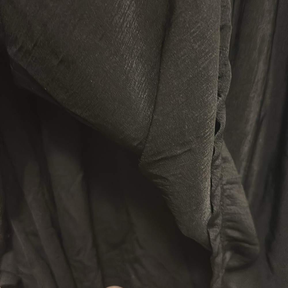 Black lined sleeveless dress - Picture 4 of 4